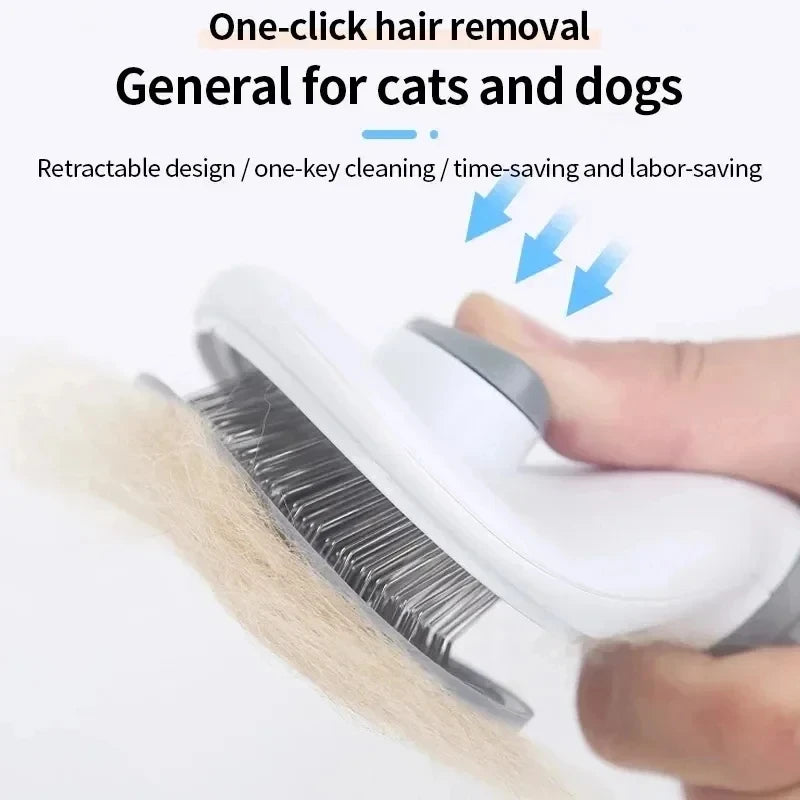 QuickClean Pet Hair Brush